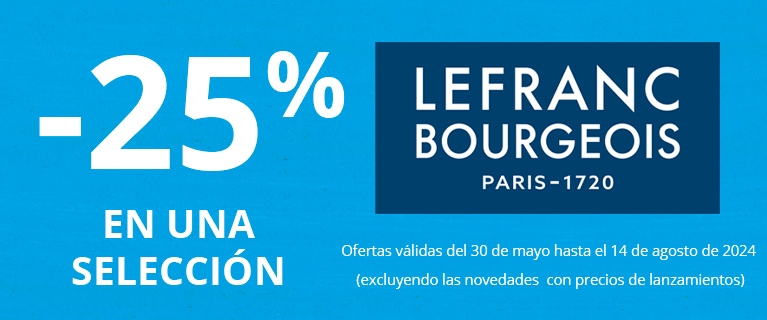 Una selección de productos Lefranc Bourgeois hasta -25%