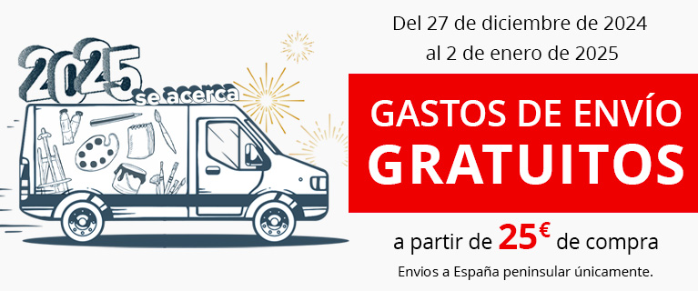 Gastos de envío gratuito a partir de 25€ de compra