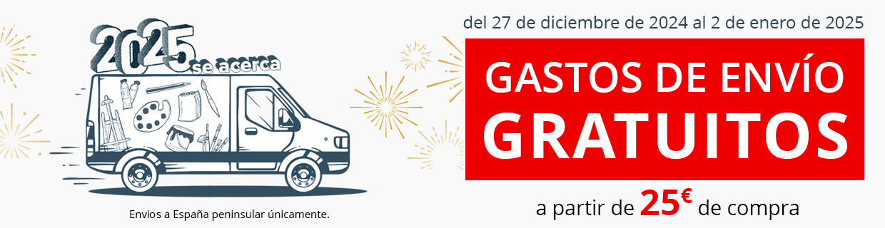 Gastos de envío gratuito a partir de 25€ de compra